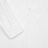 Wright + Doyle Bib Shirt in White